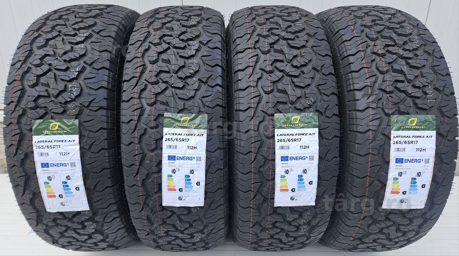 265/65 R17, 112H, UNIGRIP, Anvelope All Terrain M+S