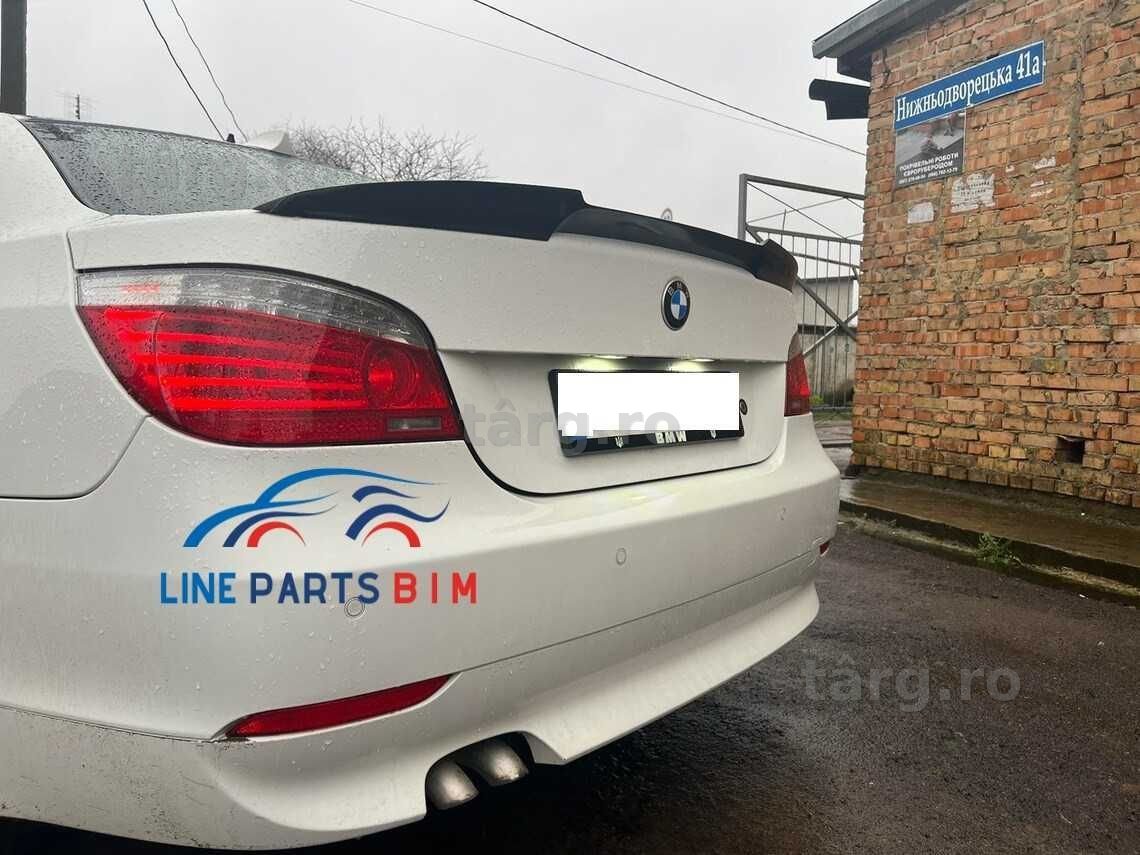 Eleron Lip Codita Portbagaj BMW Seria 5 E60 M4 style, Negru Lucios NOU