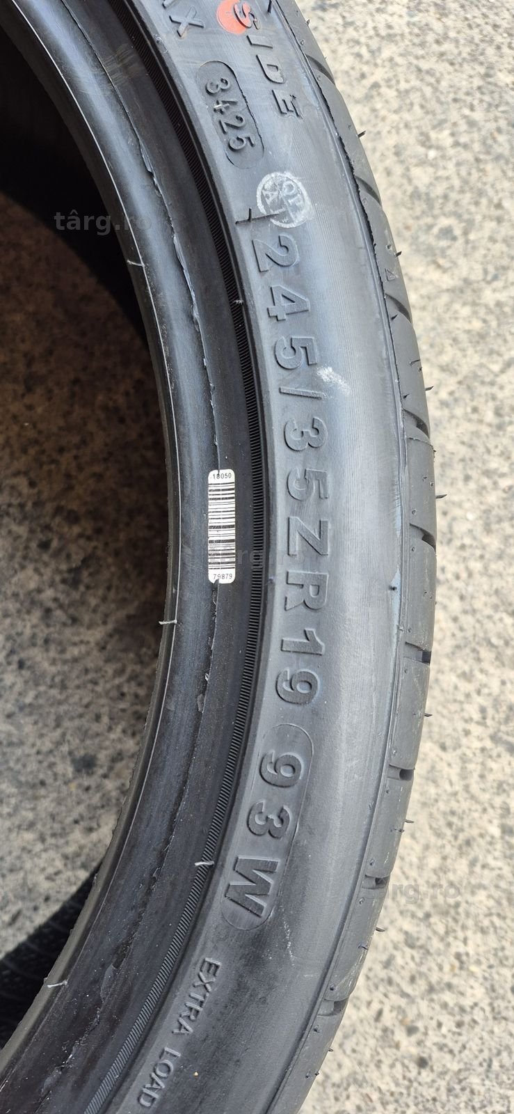 4 anvelope vara noi Sunwide 245/35/19,dot 2025.Pretul este pe bucata. 6