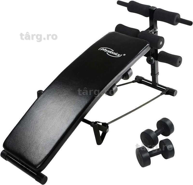 Banca fitness, multifunctionala, reglabila