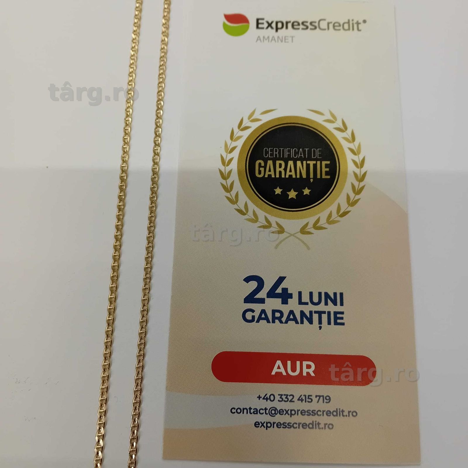 Lant Aur 14k 6.60g (ag49 Esplanada b.8718.7) 2 ani garantie