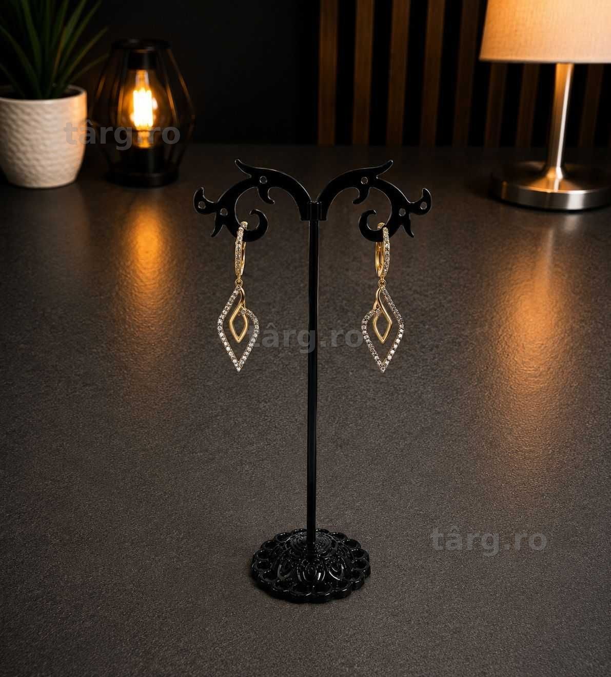 Cercei aur 14K 4.47g ( Galata B7764 ) - Garantie 2 ani!