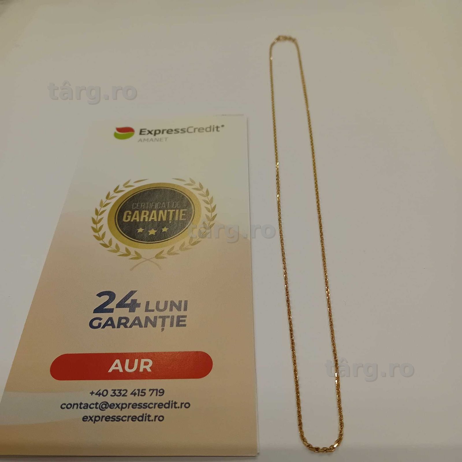 Lant aur 14k (ag49 Esplanada b.8687.2)