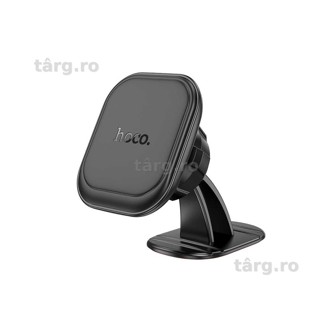 Suport Auto Hoco, Fixare Magnetică, Prindere pe Bord, Universal, Negru 2