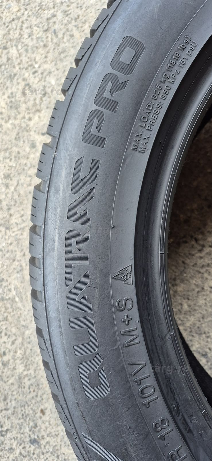 4 anvelope M+S ca noi Vredestein 235/50/18.Pretul este pe bucata. 5