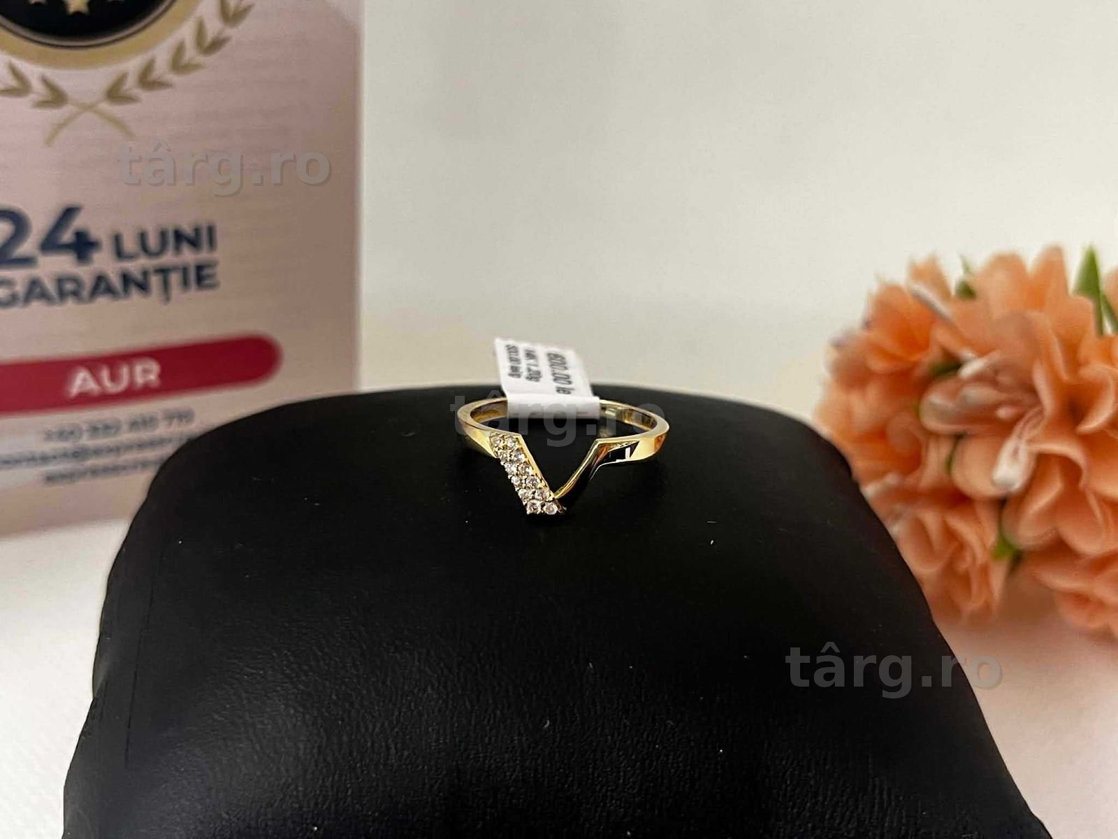 Inel Aur 14k 1.20g (AG16 Moldova b32568)-Garantie 2 ani! 3