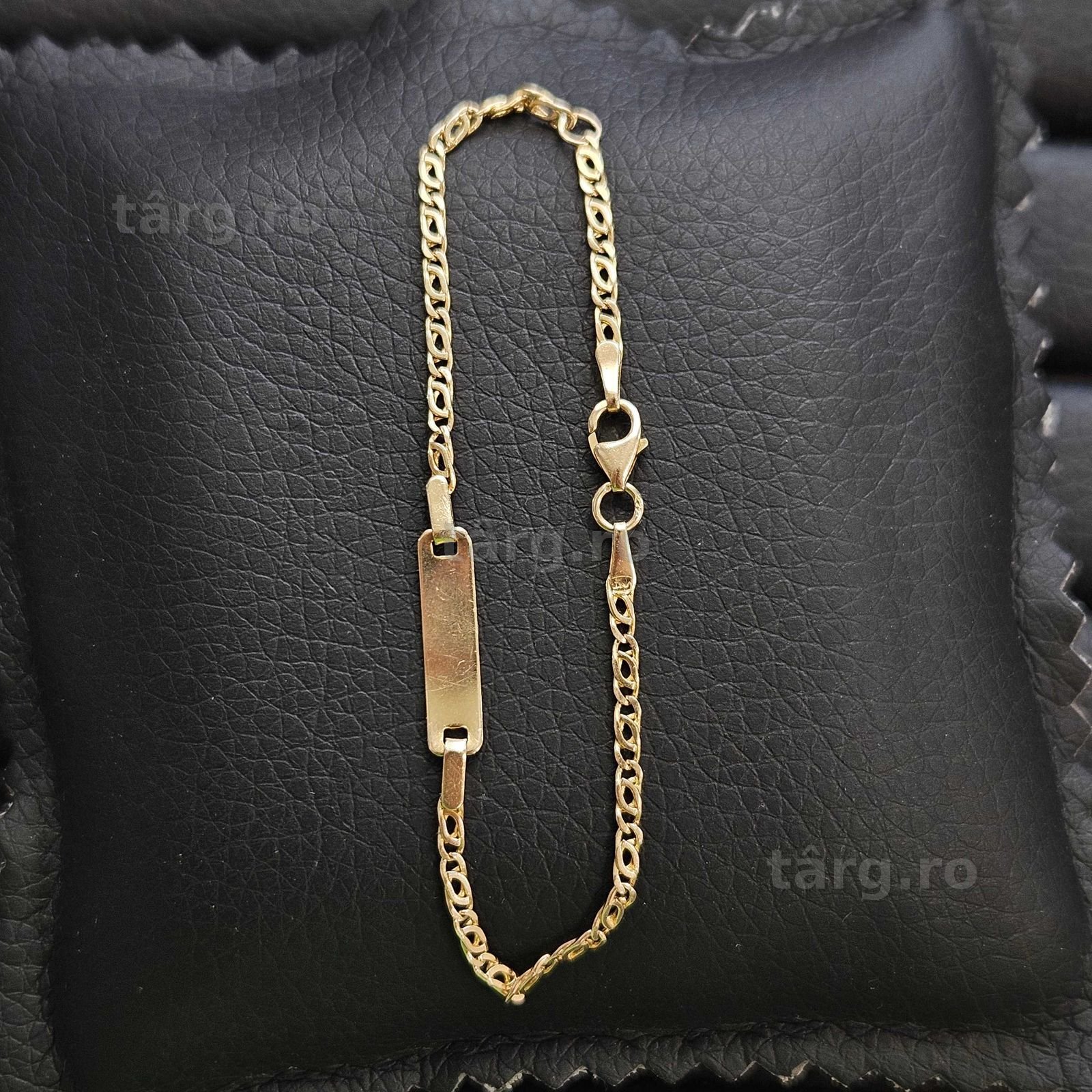 Bratara Aur 14K - 2.15 grame / 1025 lei ( B33989.6 / Ag28 Doi Baieti ) 5