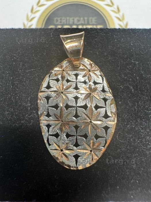 Medalion din aur 18k (68622.1/ 10 Pacurari 1) Garantie 2 ani! 3