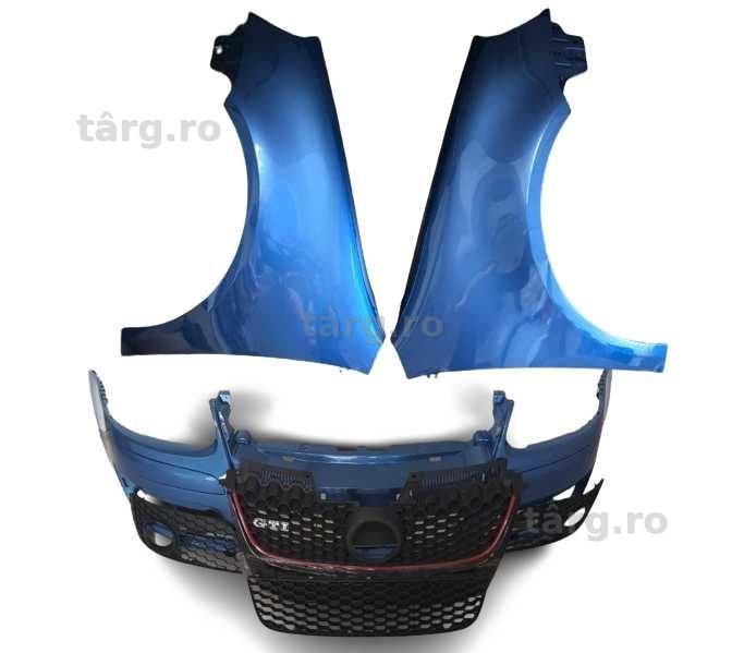 Bara + Aripa Fata Dreapta & Stanga VW Golf 5/V GTi 04-08 LC5G Albastru