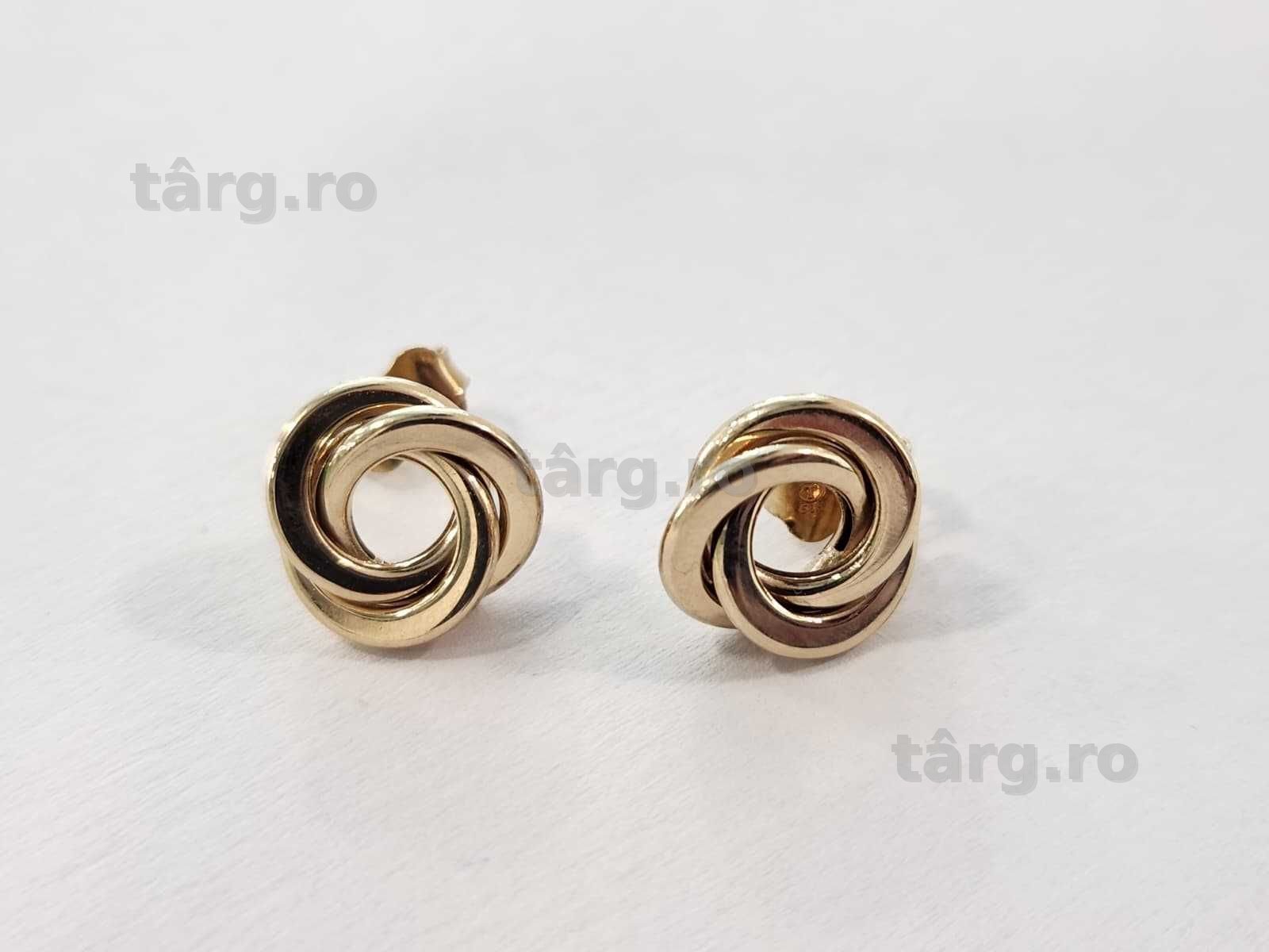Cercei aur, 14k, 1.43g(b 68721.3 Ag2 Tudor)