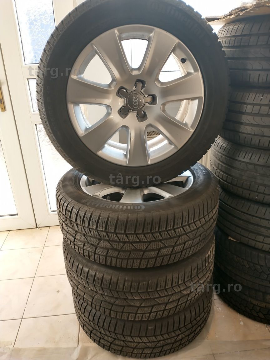 Jante AUDI A8 4H model  2010-2018 Cauciucuri  235 55 R18 M+S
