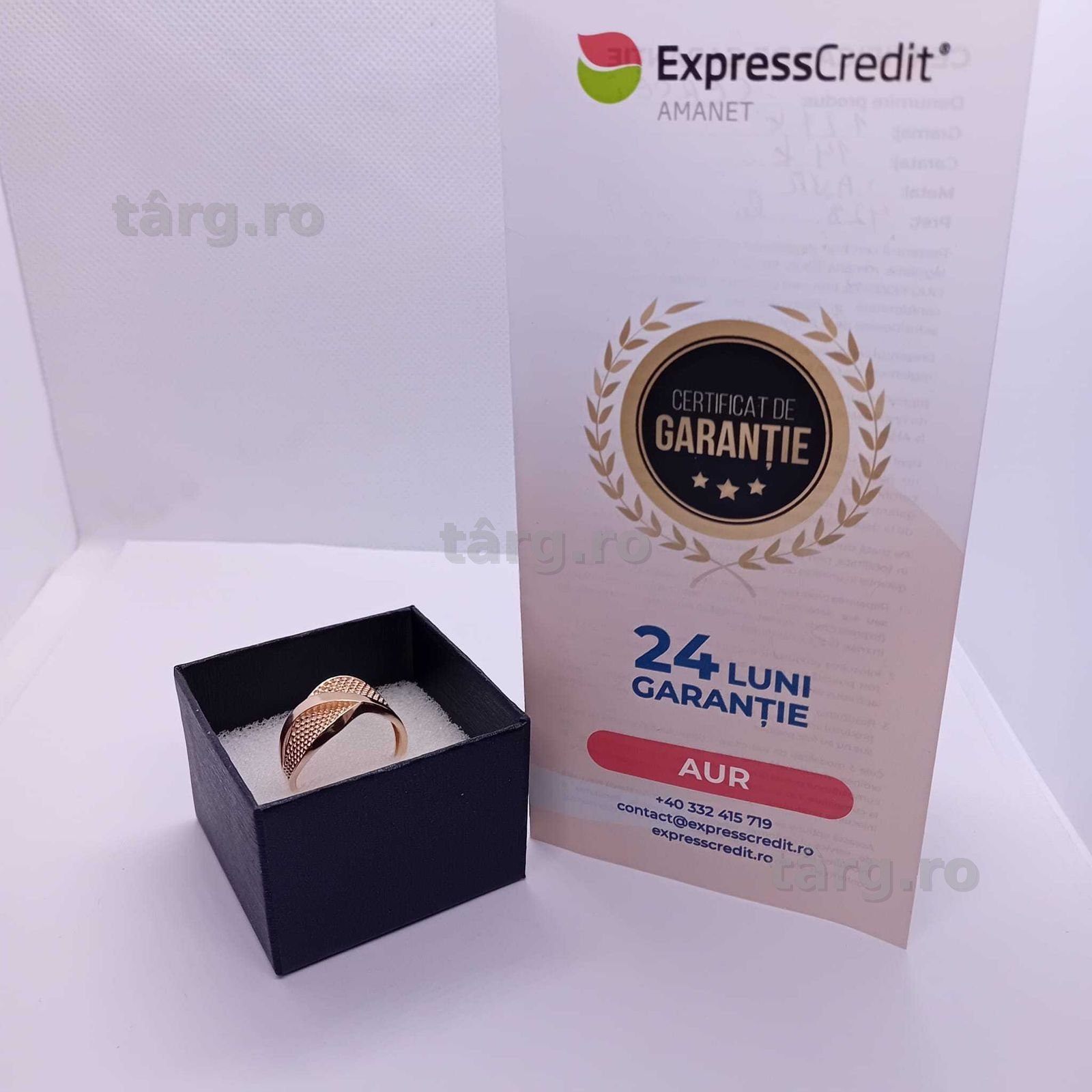 Inel aur 14K 3.74g (Ag4 Dacia B.51136) Garantie 2 ani