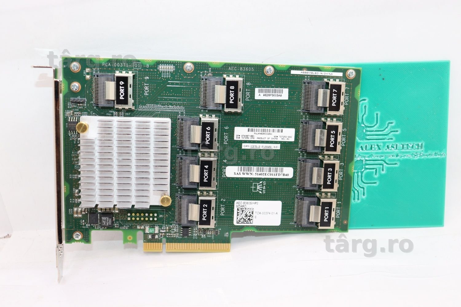 SAS/SATA Expander 9 Ports 12Gb/s HPE Gen8/9/10/10+