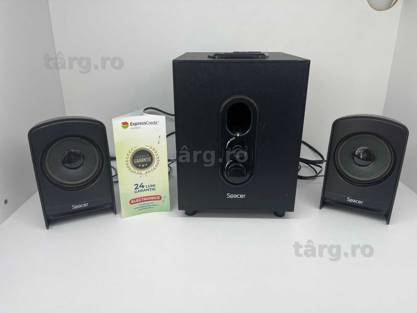 Sistem 2.1 Spacer SPSK-21BT-LONDON ( Galata B9154 ) Garantie 2 ani!