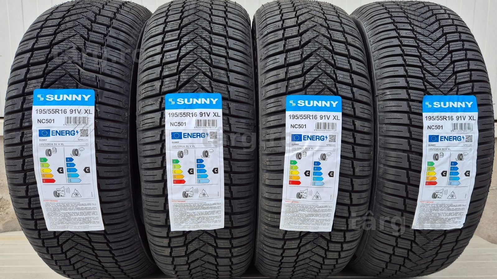 195/55 R16, 91V, SUNNY NC501 XL, Anvelope all season M+S
