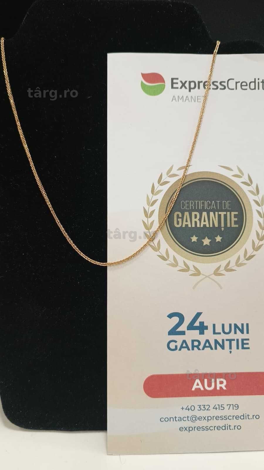 Lant aur 14k 4.18g [AG24 Harlau b.45718.2]  - Garantie 2 ani! 3