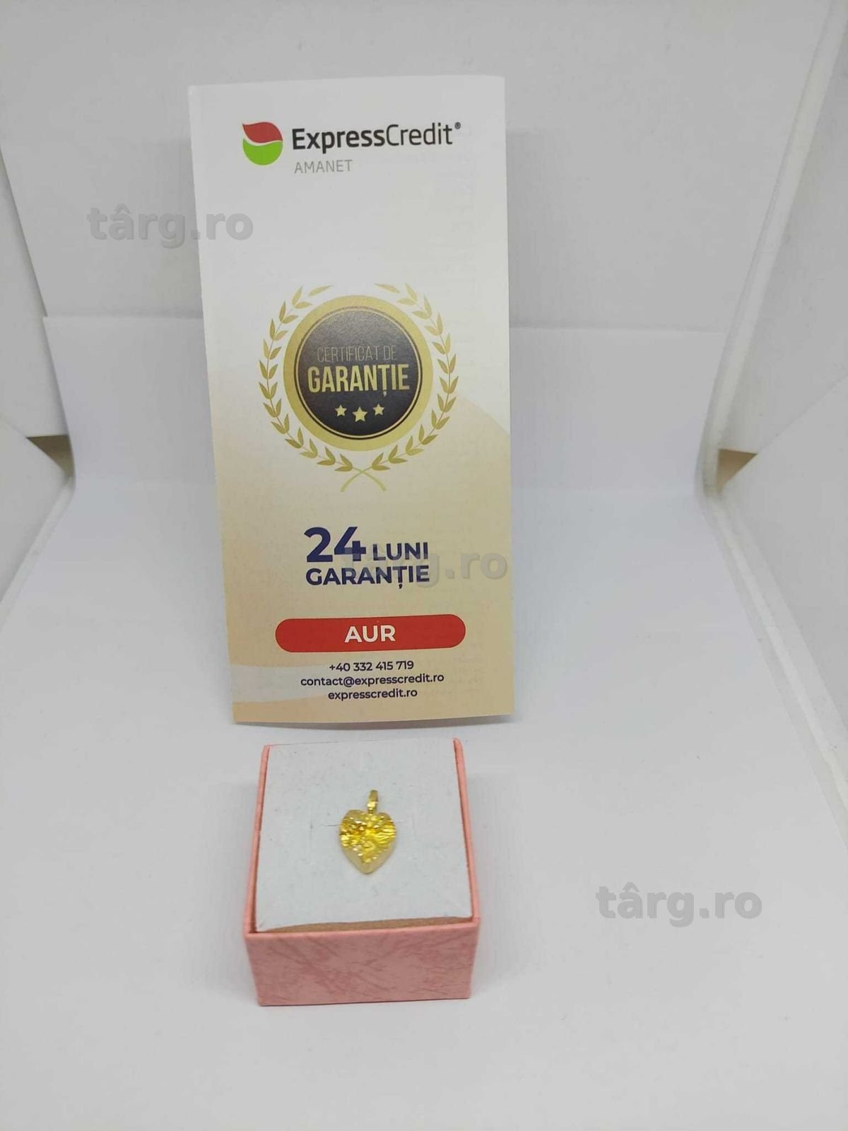 Pandantiv aur 14k 2.03gr [35403.2/30 Pacurari 2] Garantie 2 ani! 2