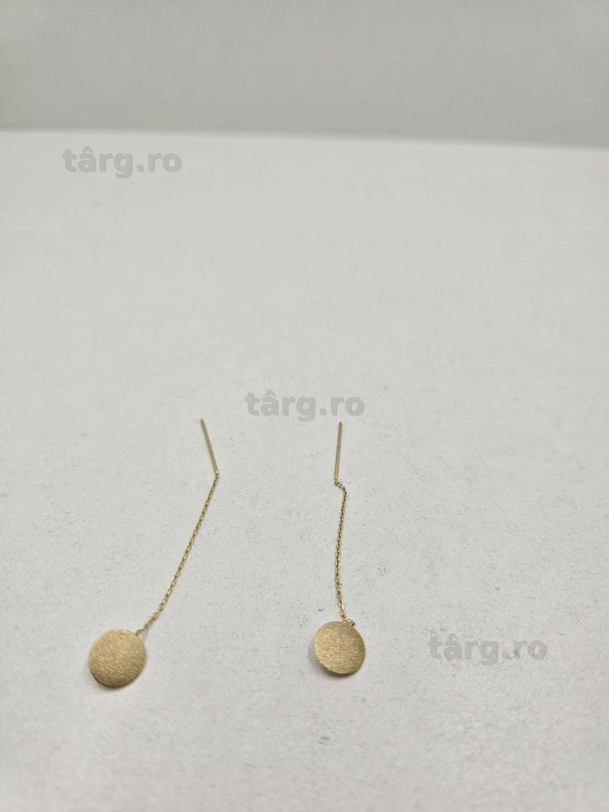 Cercei aur 14K 1.56gr (Ag25 Belvedere B.42215)-Garantie 2 Ani! 2