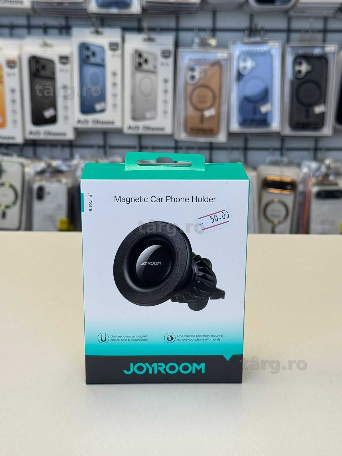 Suport auto universal pentru telefoane -Joyroom- prindere pentru grila