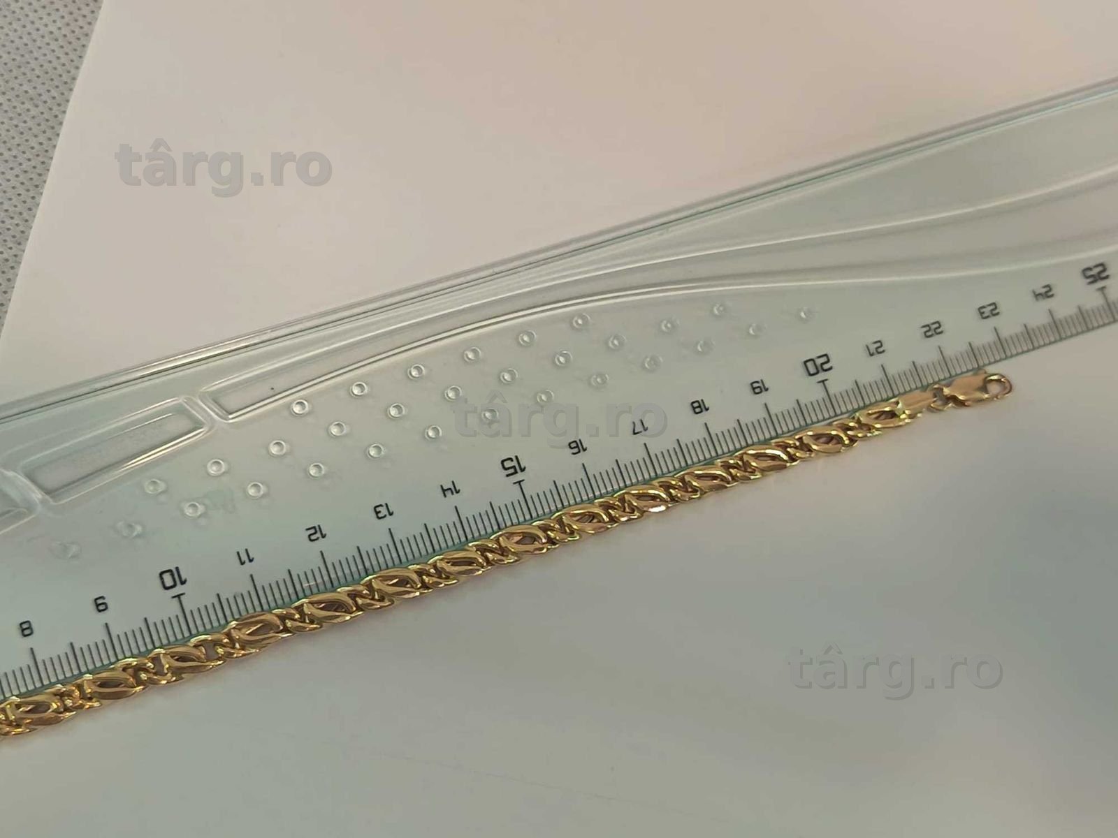 (AG41) Bratara aur, 14K b4078.43 Certificat de garantie 3