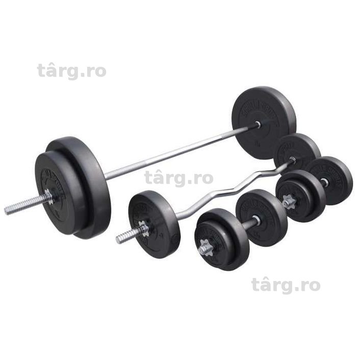 *Set de bare si greutati 100 kg - 30/31 mm