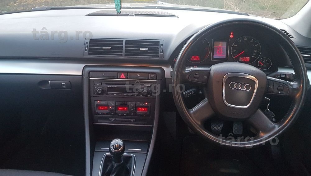 Ceasuri Grila centrala Climatronic Usa stanga spate Audi A4 B7 Airbag Pompa servodirectie ABS Brat Etrier Audi A4 B7 1.9 Tdi