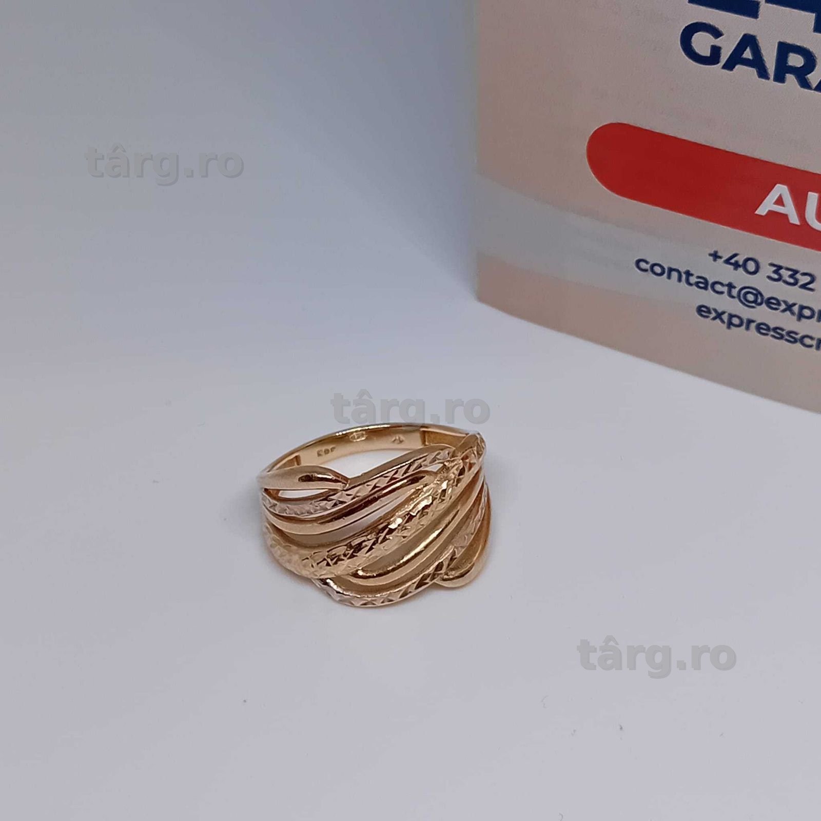 Inel Aur 14K 3.08g (Ag4 Dacia B.52011.1) Garantie 2 ani 2