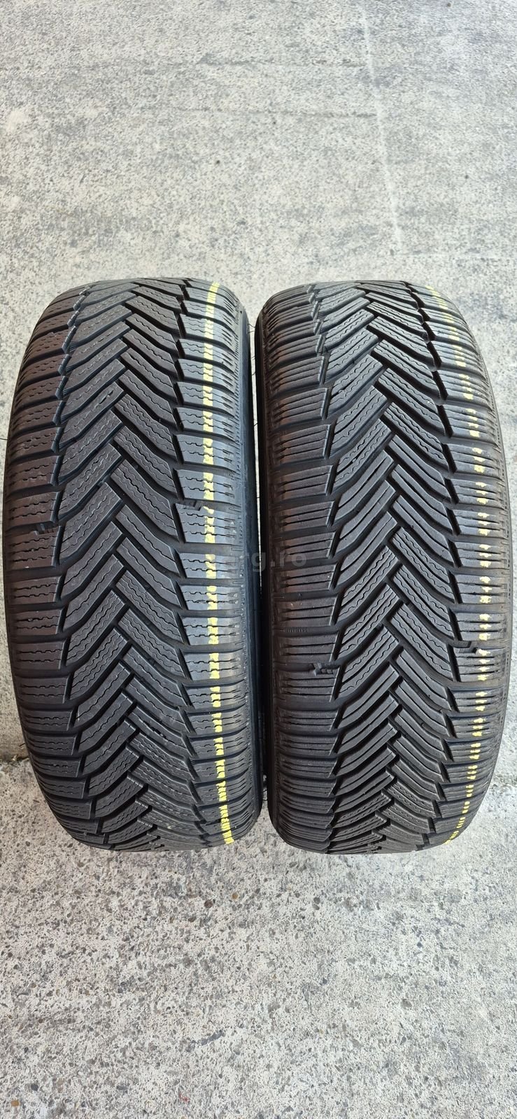 4 anvelope iarna Michelin 215/55/17,dot 2020,ca si noi.Pret pe buc. 2