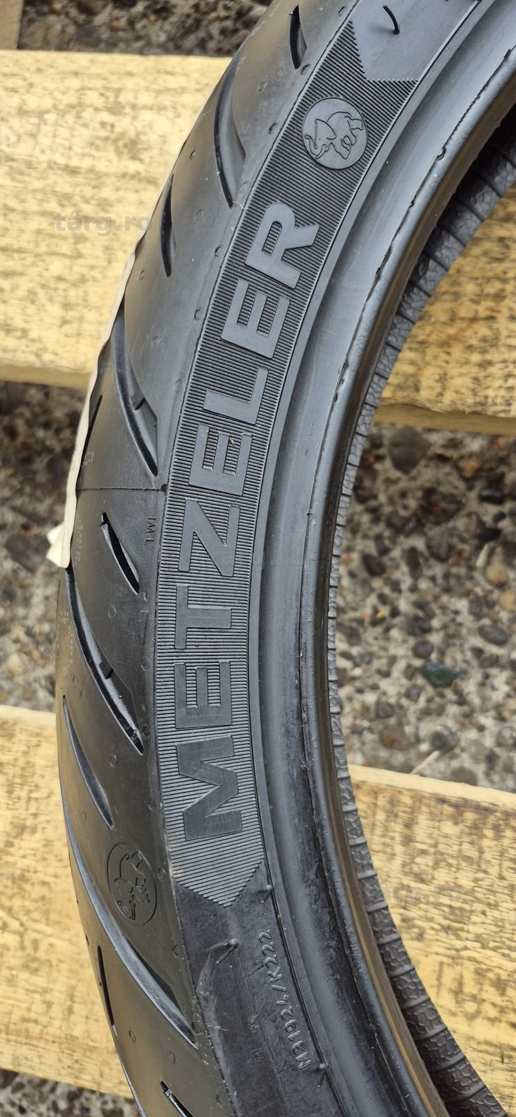 O anvelopa moto fata noua Metzeler 120/70 ZR19M/C,dot 2019. 4