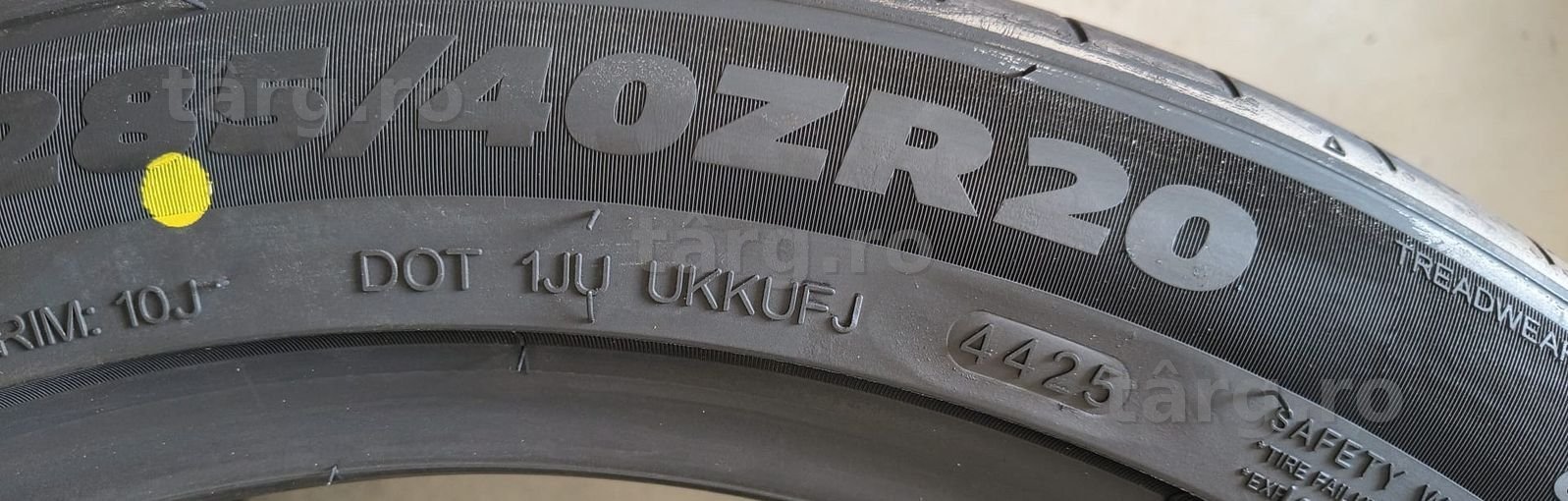 285/40 R20 108Y XL UNIGRIP (Gripmax) Anvelope noi vara protectie janta 3
