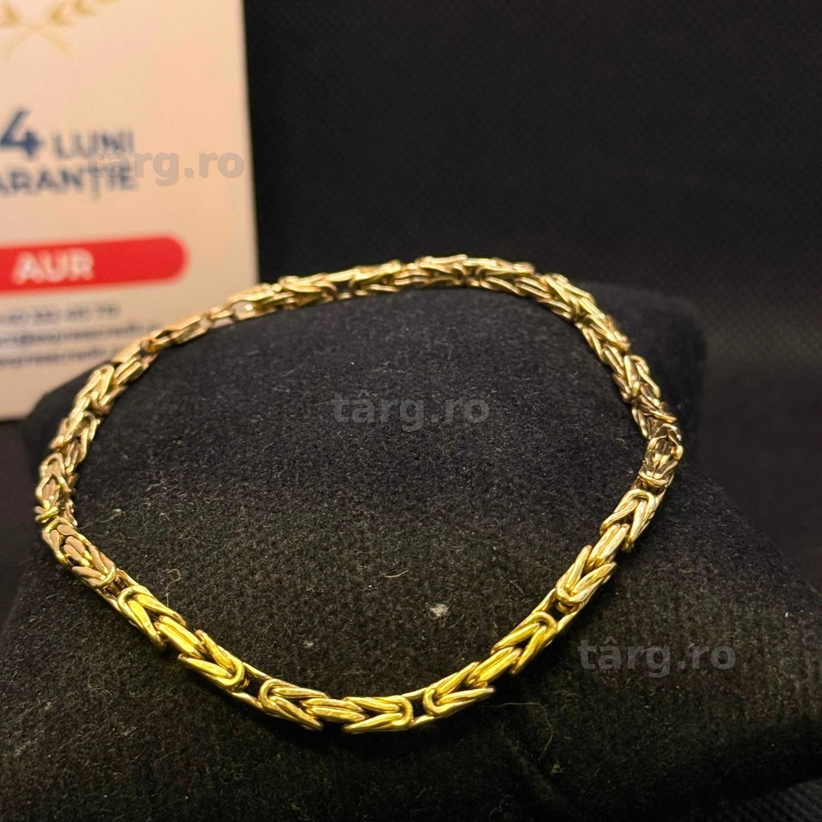 Bratara aur 14K 6.99g (AG15 Gara 1 B34092.8) Garantie 2 ani!