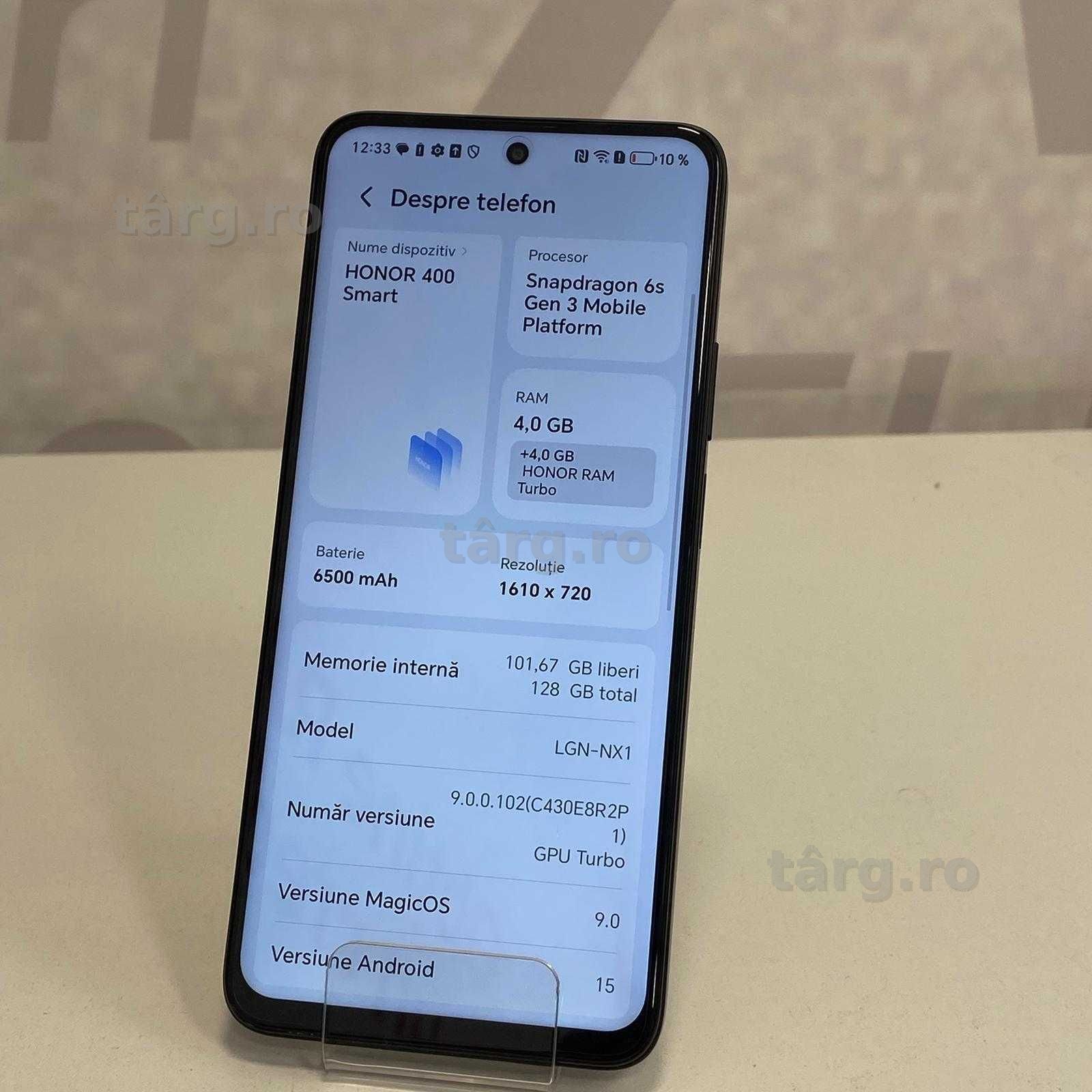 Telefon Honor 400 Smart (AG13 B.55704)Garantie 2 ani! 2