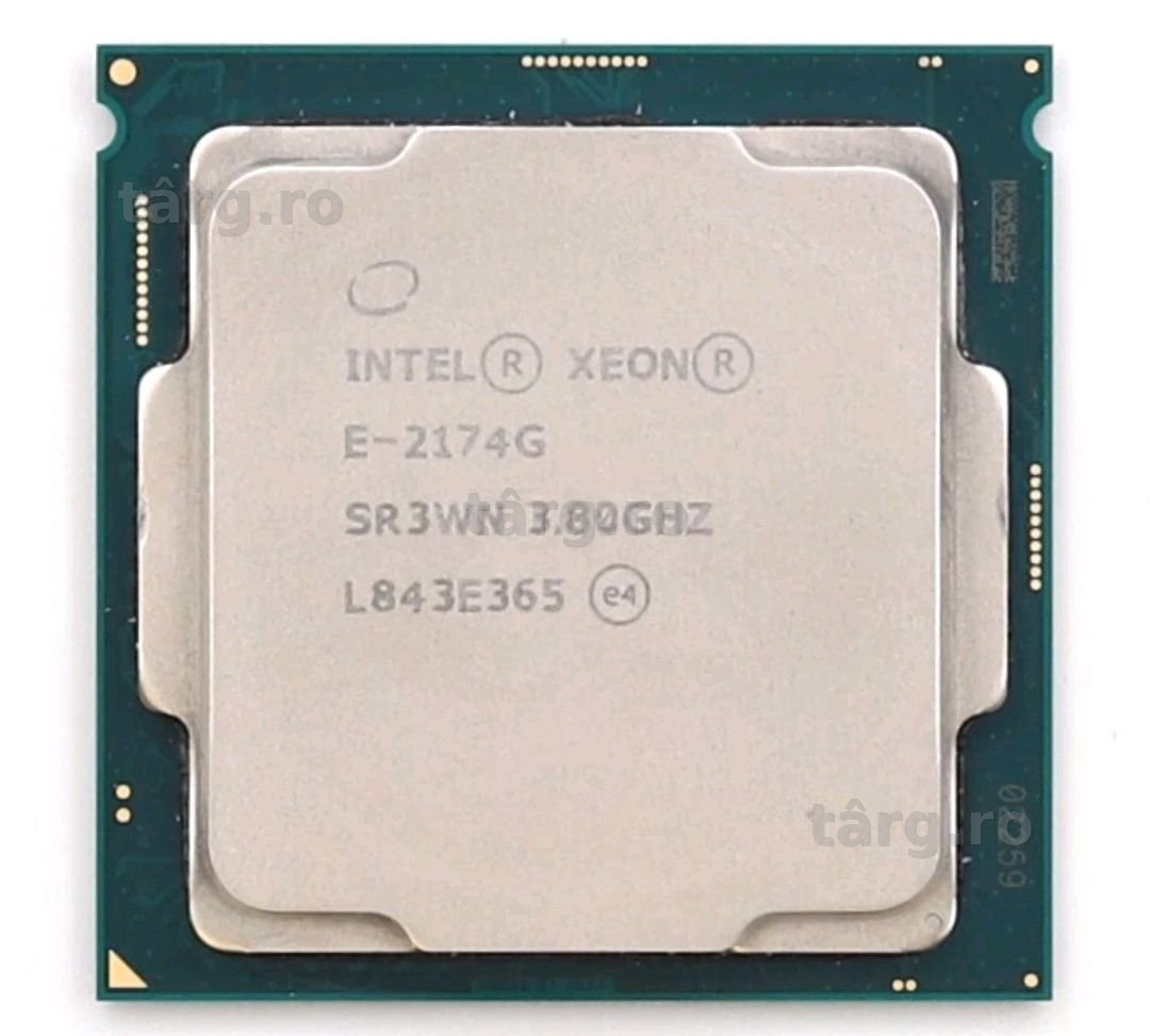Procesor Intel Xeon E-2174G 4 Core/ 8 Threads 3.8-4.7GHz TDP 71W  Intel UHD P630 LGA1151
