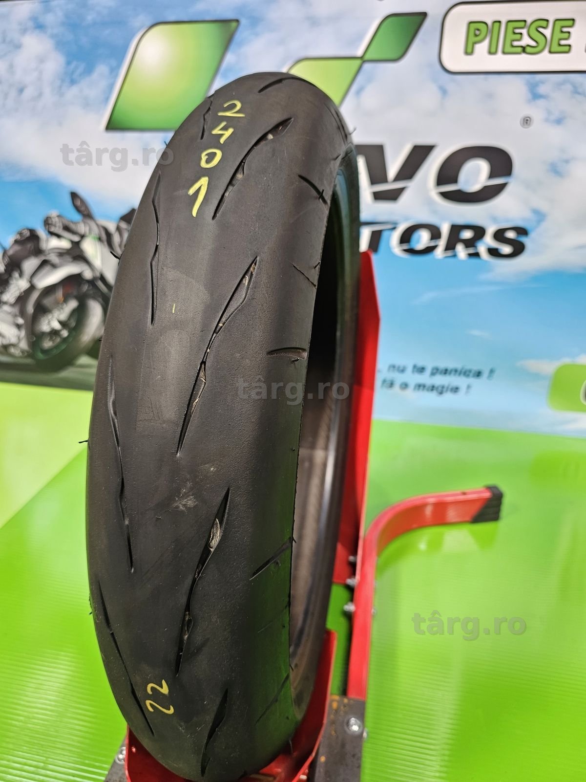 120 70 17 Anvelopa Moto Bridgestone RacingStreet Rs11 Cauciuc C2401