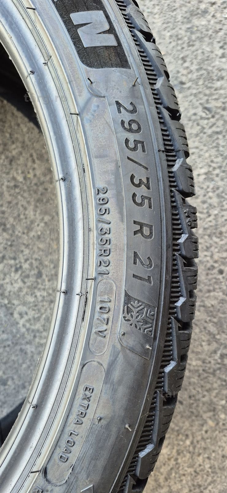 4 anvelope iarna Michelin 295/35/21.Pretul este pe bucata. 6