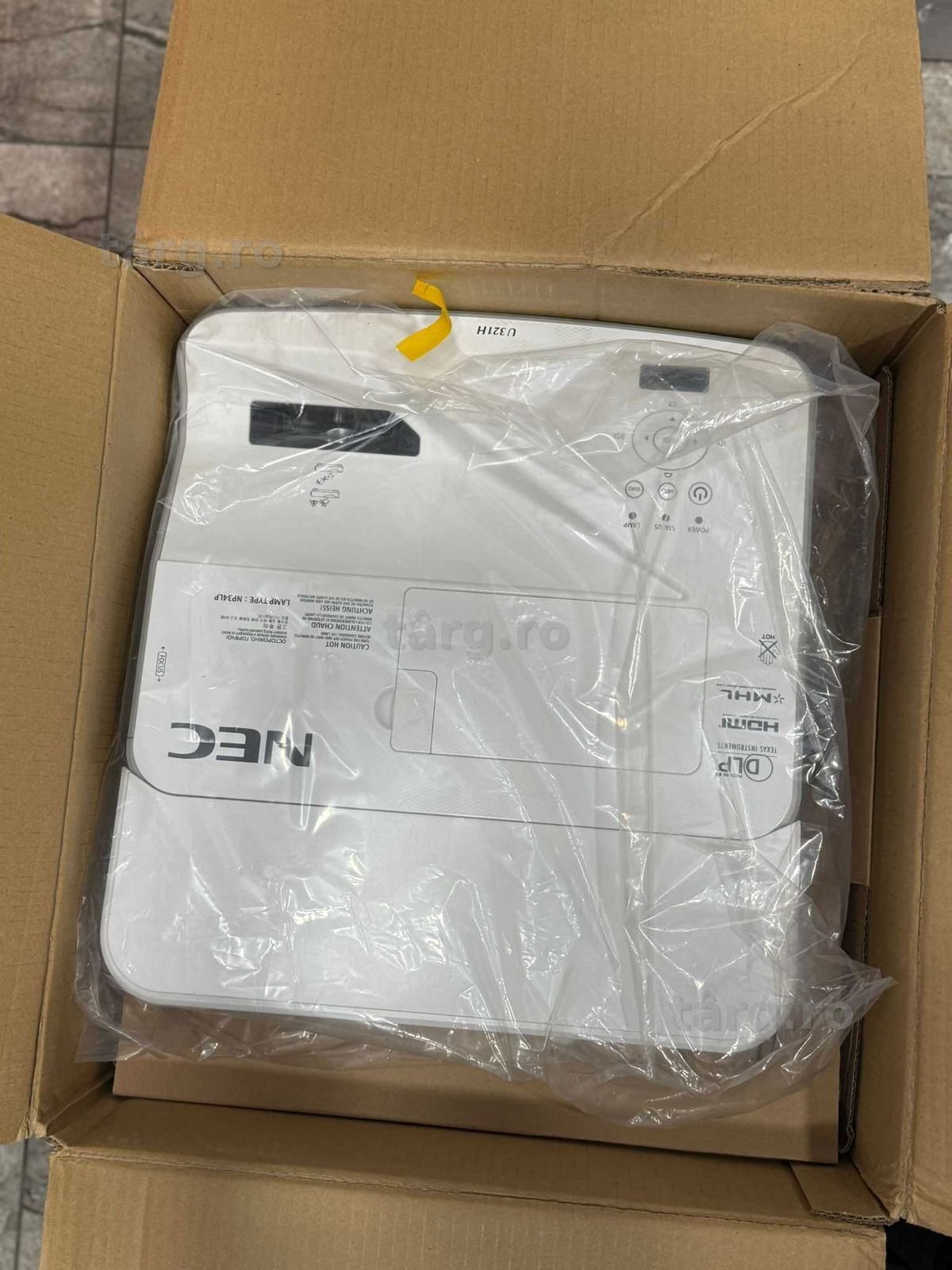HOPE AMANET P2 - Videoproiector NEC U321H Ultra Short Throw Full HD 3