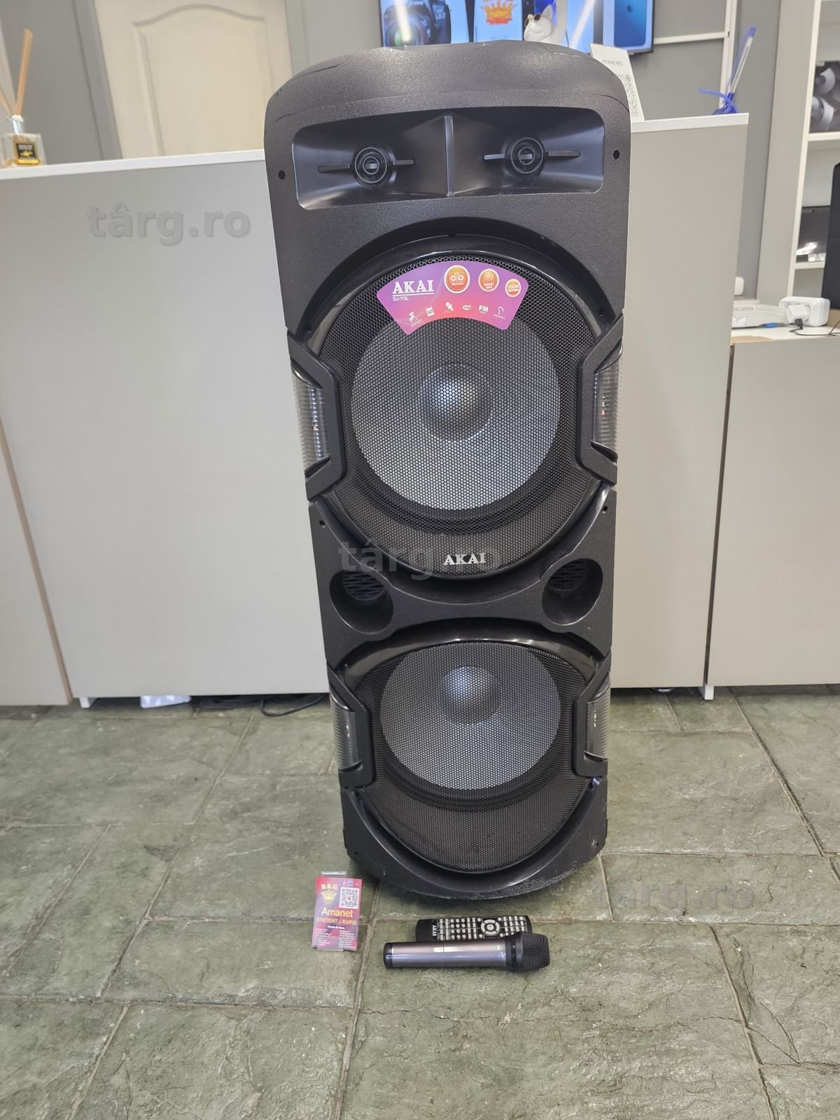 Boxa Akai DJ-Y5L Amanet BKG