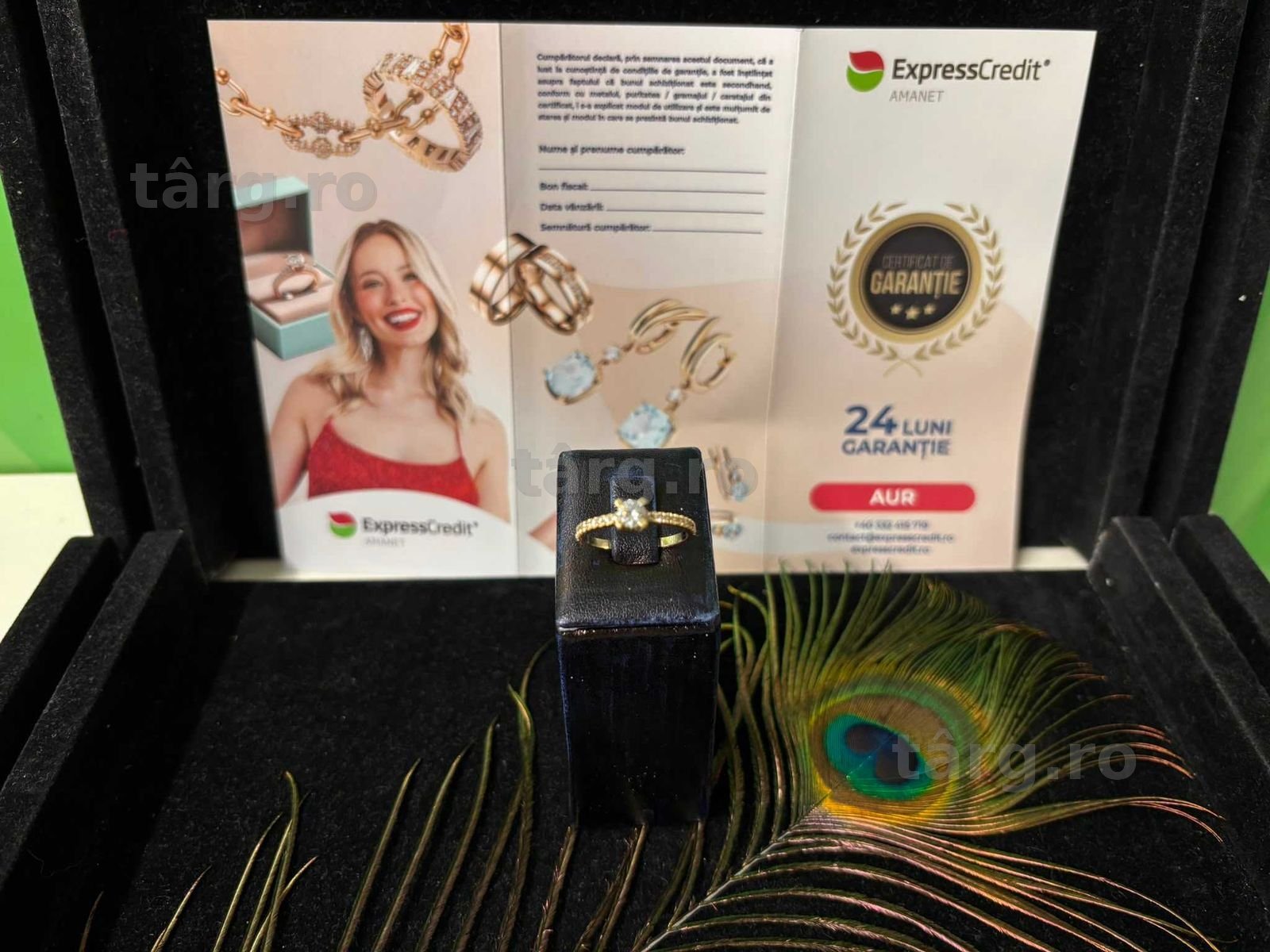 Inel aur 14k 2.07g (B.61340.3-Tatarasi) Garantie 2 ani-950 lei 2