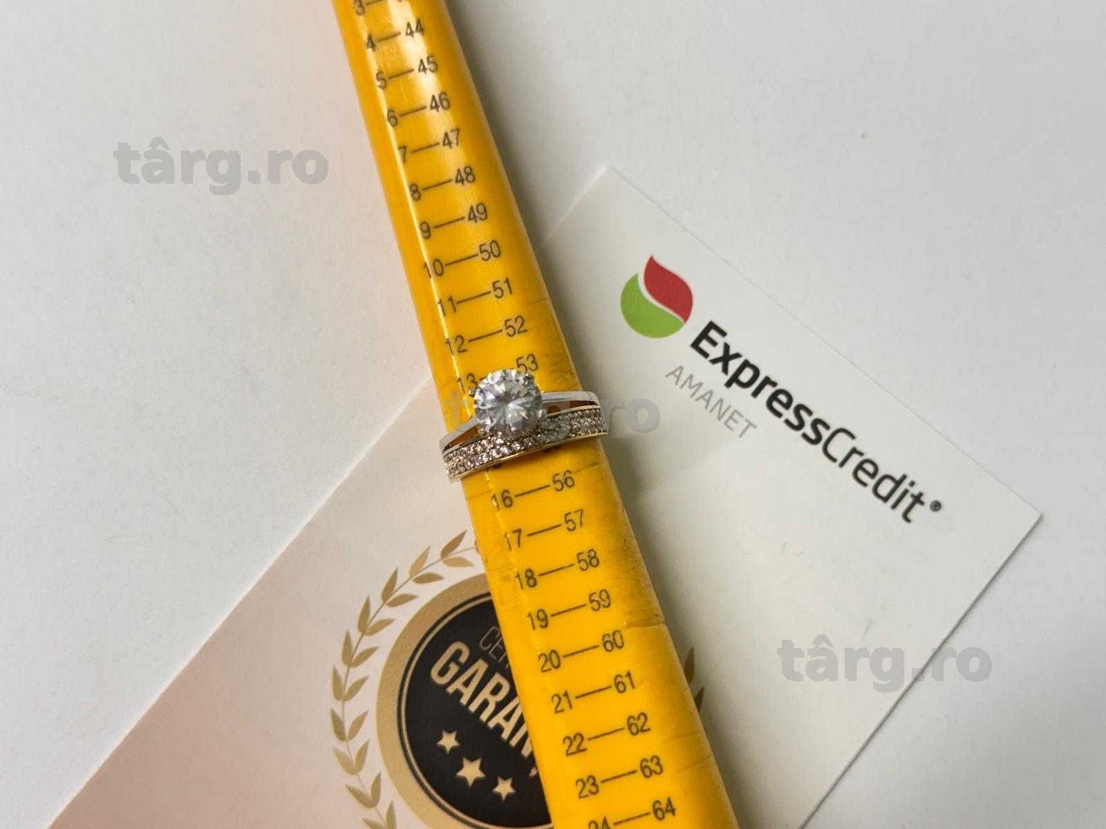 Inel aur 14K 3.32g (B.61103.5 Tatarasi) Garantie 2 ani 3