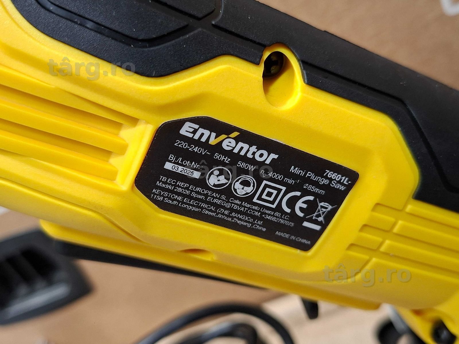 Hope Amanet P10/Mini fierastrau circular Enventor 76601L - NOU - 2