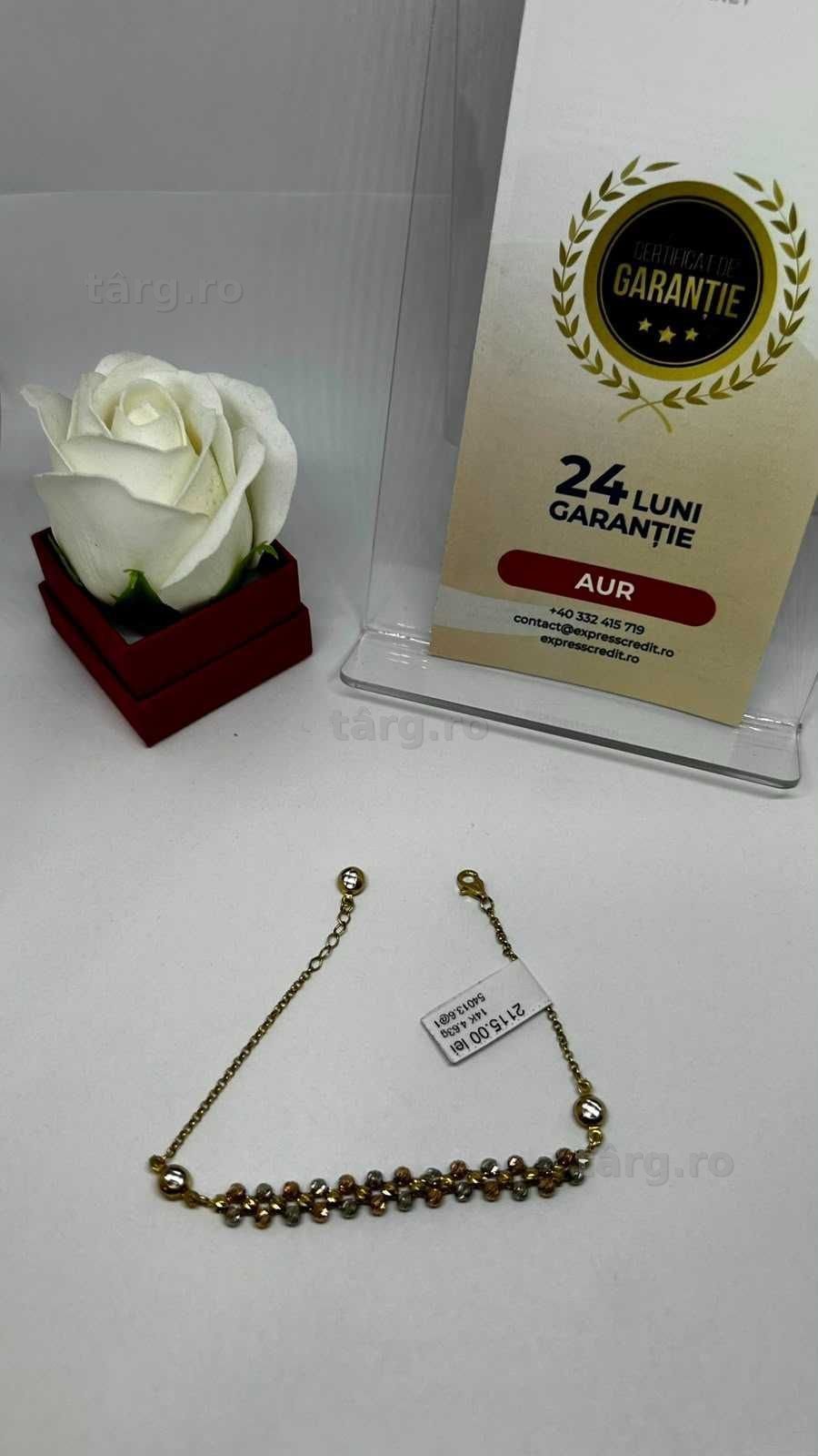 Bratara Aur 14K 4.63g (AG1 Alexandru B54013.6) - Garantie 2 ani! 3