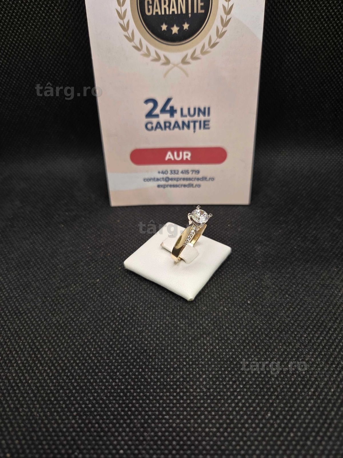 Inel aur 14K 3.11g (49972.1 Ag11 Piata Nicolina) Garantie 2 ani! 3