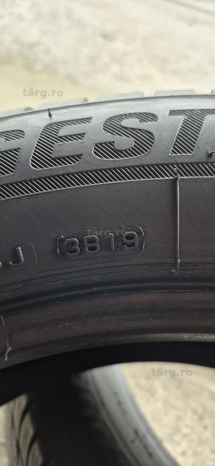 4 anvelope iarna runflat Bridgestone 245/50/19.Pretul este pe bucata 8