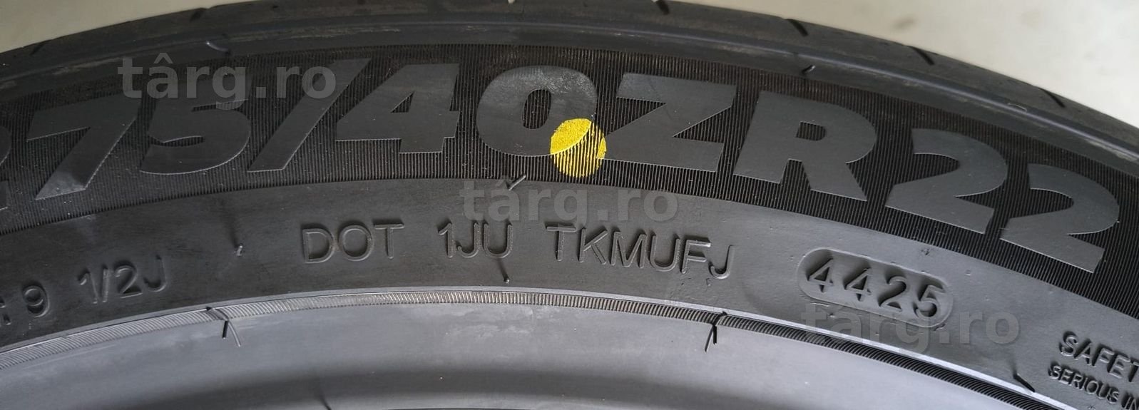 275/40 R22 107Y XL UNIGRIP (Gripmax) Anvelope noi vara protectie janta 3