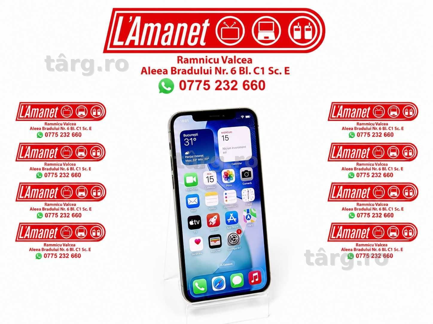 iPhone 12 Pro 128 Gb Neverlocked Stare Buna Baterie Noua 100% Sanatate