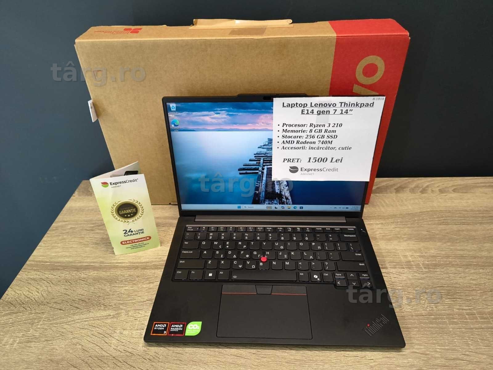 (AG51) Laptop Lenovo Thinkpad E14 gen 7 14” b1818 - Garantie 2 ani! 2