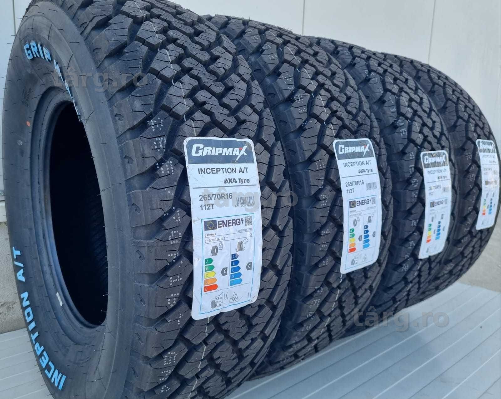 265/70 R16, 112T, GRIPMAX, Inception All Terrain, Anvelope mixte M+S 2
