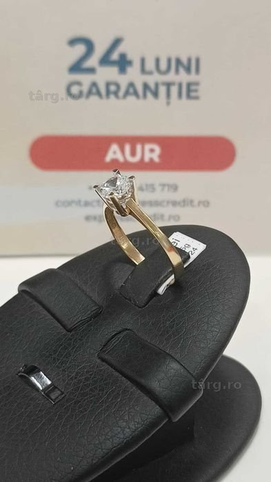 (AG24 Harlau B.45163.1) Inel aur 14K 2.45gr - Garantie 2 ani! 3