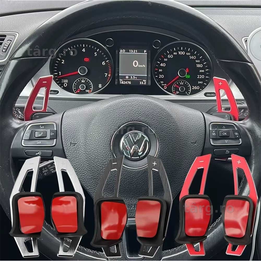 Extensii Padele Volan VW Golf 5 6 Jetta Passat Scirocco EOS Polo, Leon