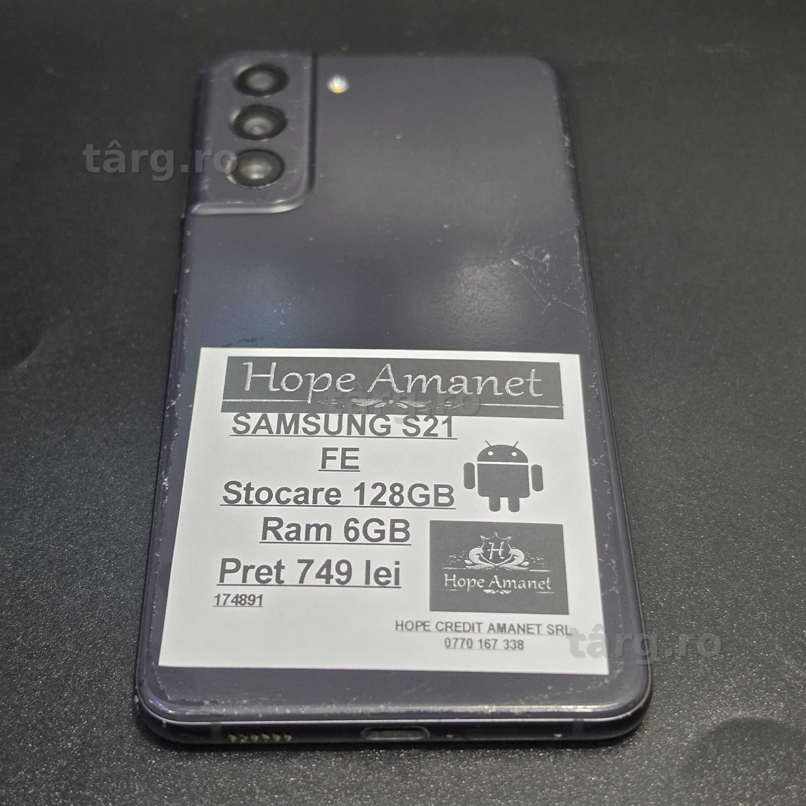 HOPE AMANET P8 Samsung S21 Fe 128gb 6  gb ram